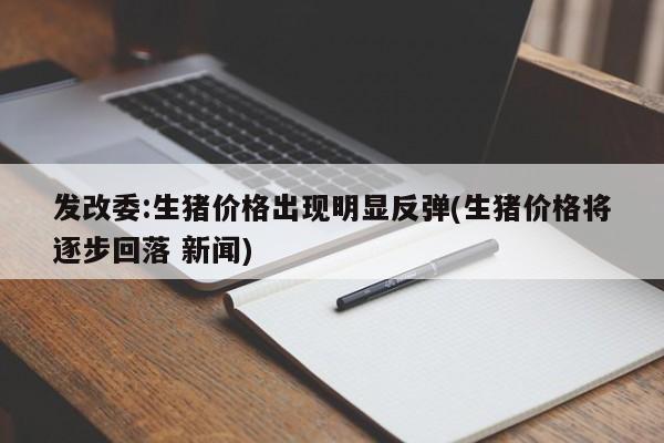 发改委:生猪价格出现明显反弹(生猪价格将逐步回落 新闻)