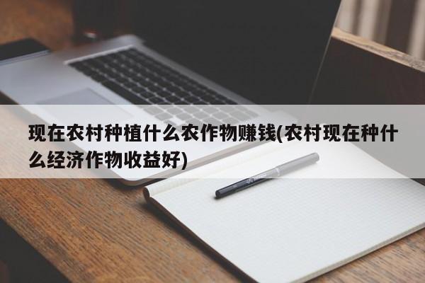 现在农村种植什么农作物赚钱(农村现在种什么经济作物收益好)